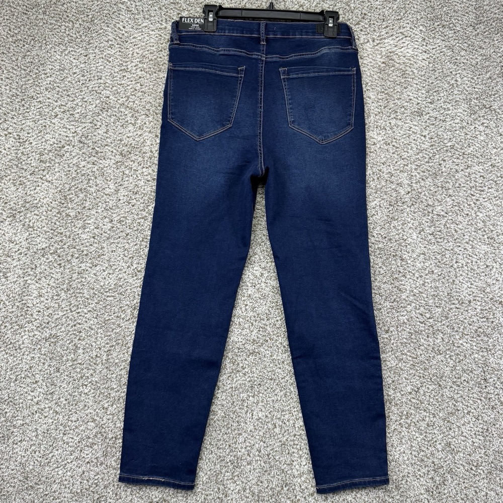 NEW Nicole Miller Soho High Rise Ankle Skinny jeans Women's Size 14 Flex Denim - Picture 8 of 14